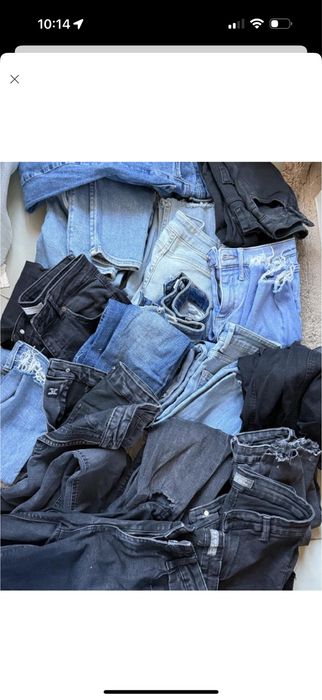 Лот джинс zara denim co