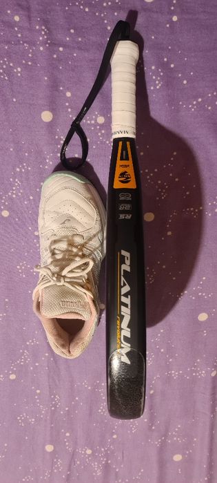 Raquete pádel siux platinum revolution 24k