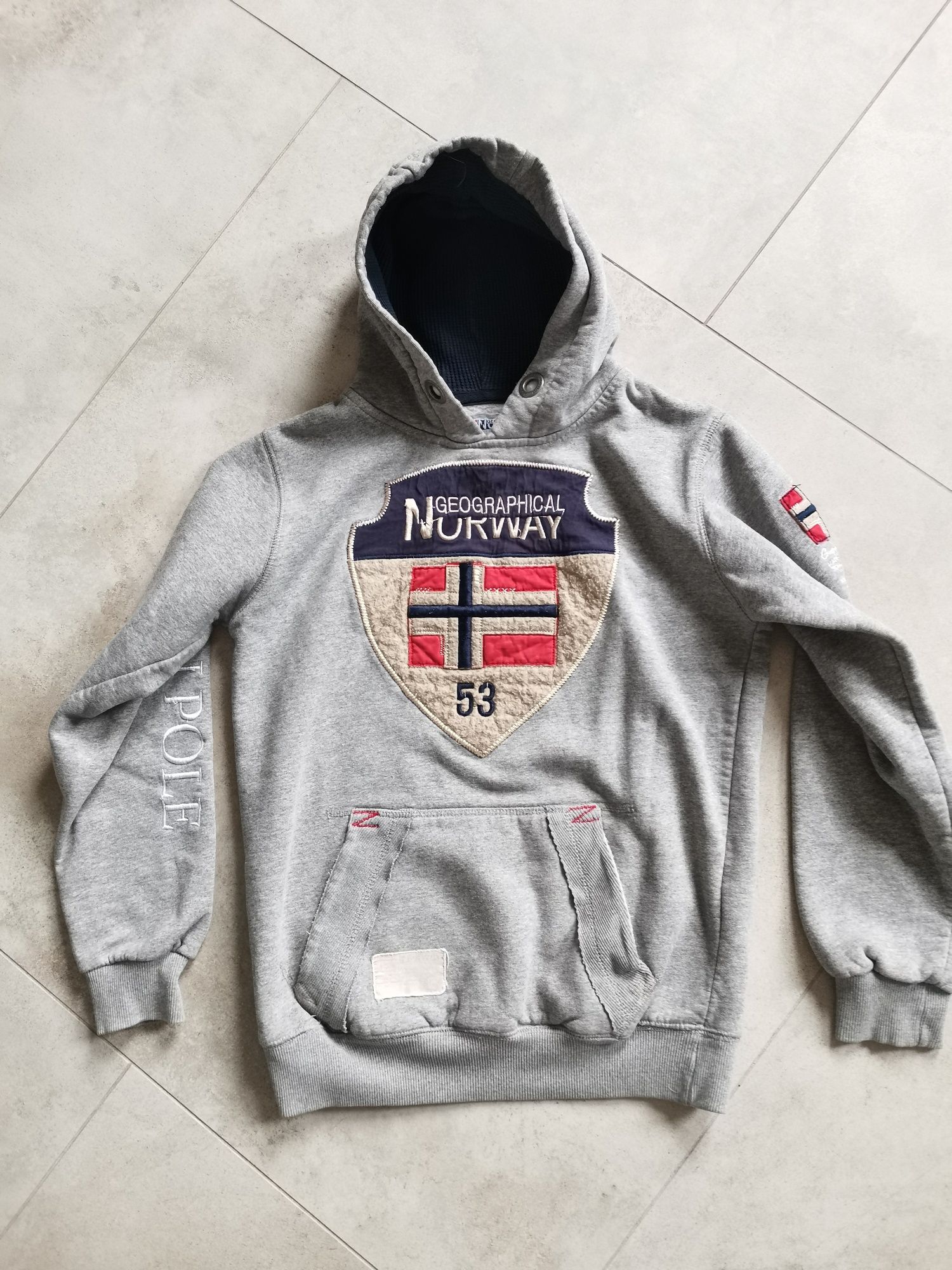 Bluza męska chłopięca Adidas Geographical Norway r 164/S
 R