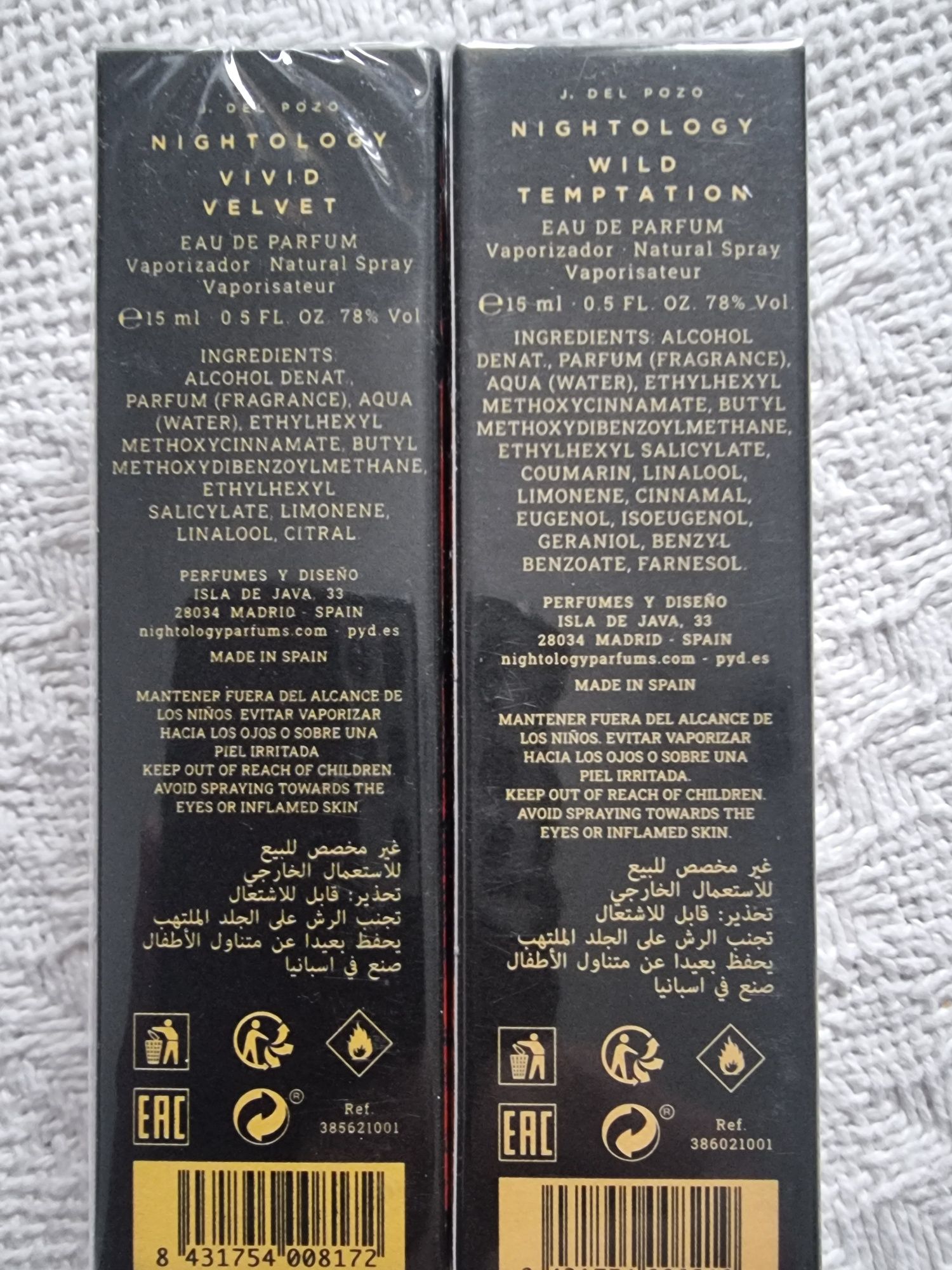 Luksusowe Perfumy trwały zapach . WILD Temptation i Vivid Velvet