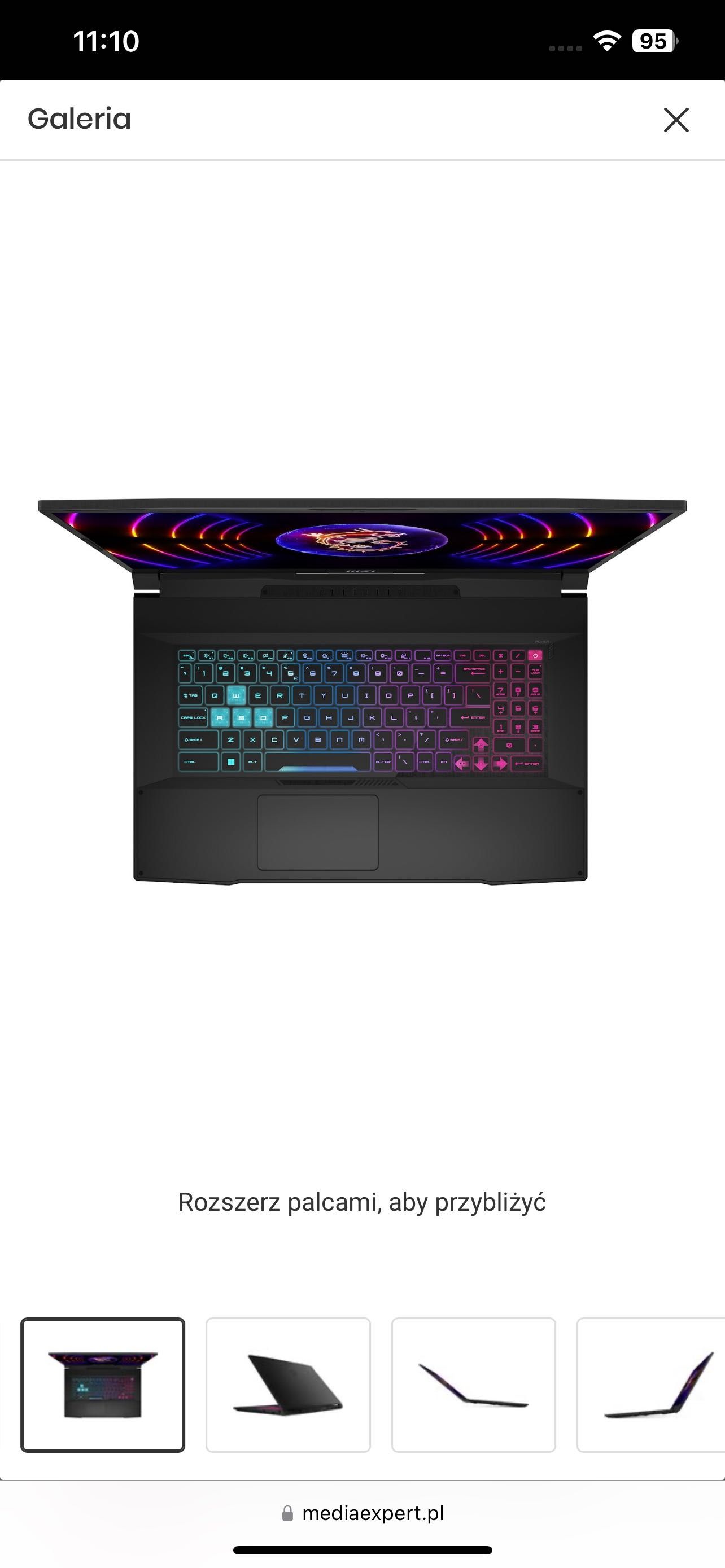 Laptop MSI Katana 17/ ZAMIANA ZA IPHONE 15 PRO