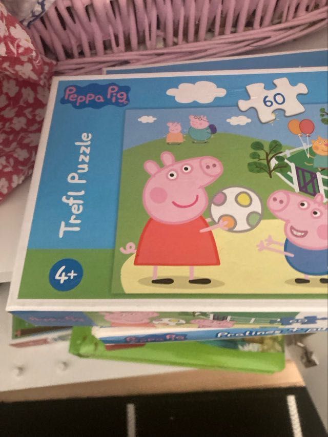 Duży zestaw puzzli