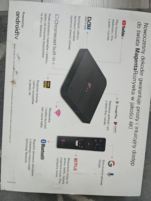Dekoder Magenta Rozrywka box 4K