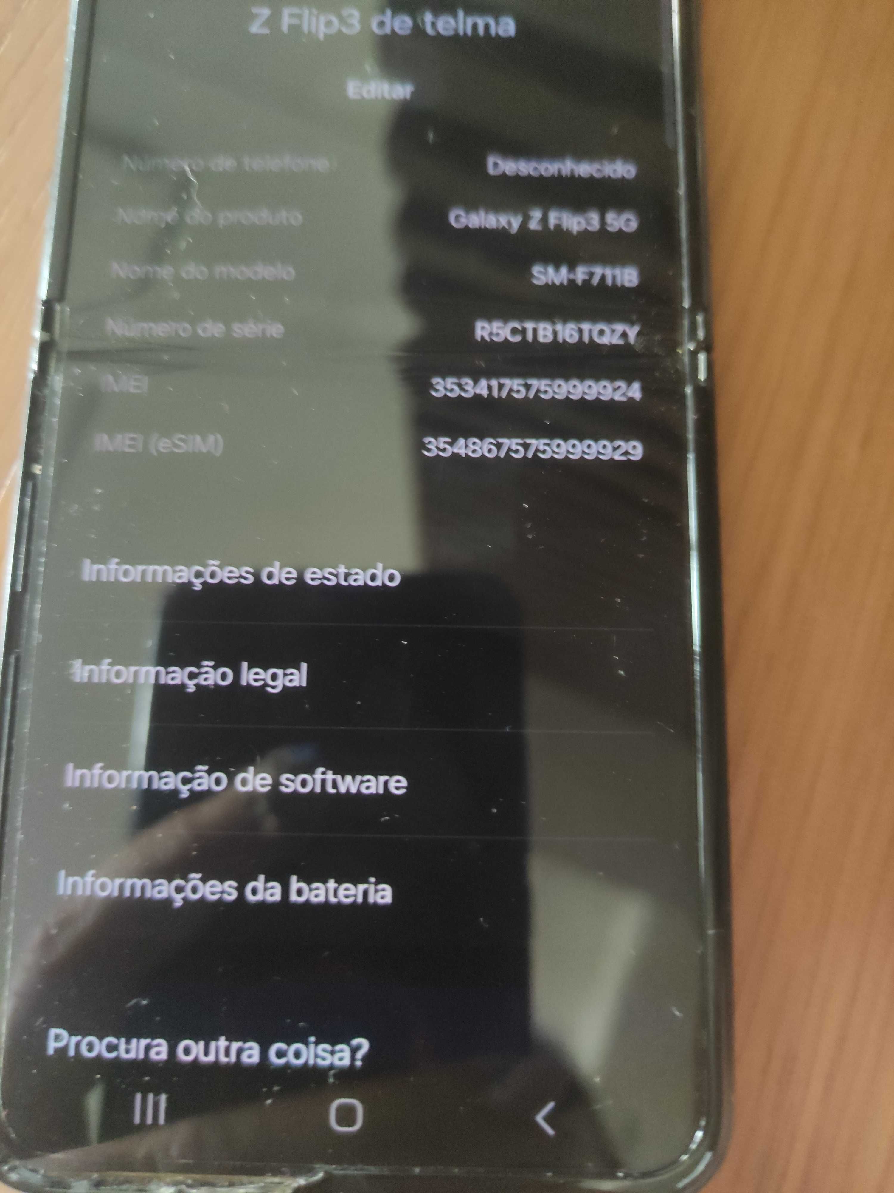 Vende se Samsung zflip3