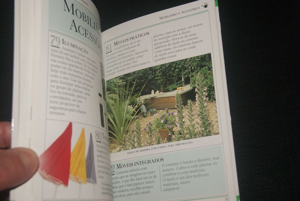 Como planear um Paqueno Jardim, 101 sugestões