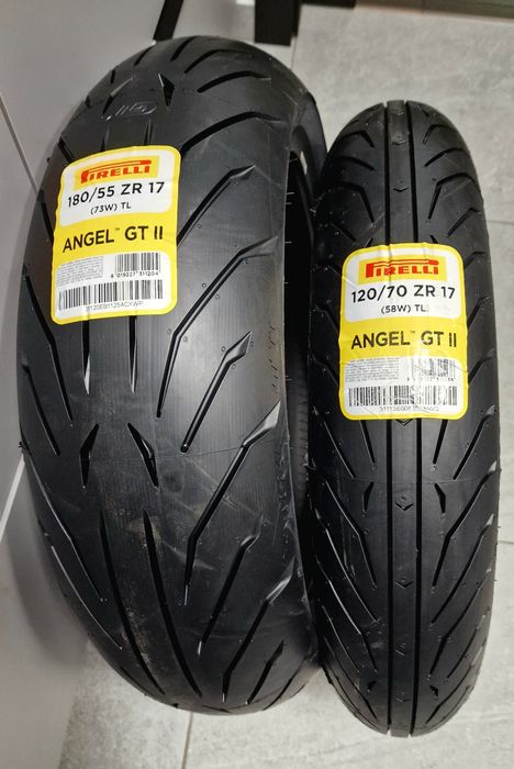 NOWE opony motocyklowe Pirelli Angel GT II 120/70/17 180/55/17