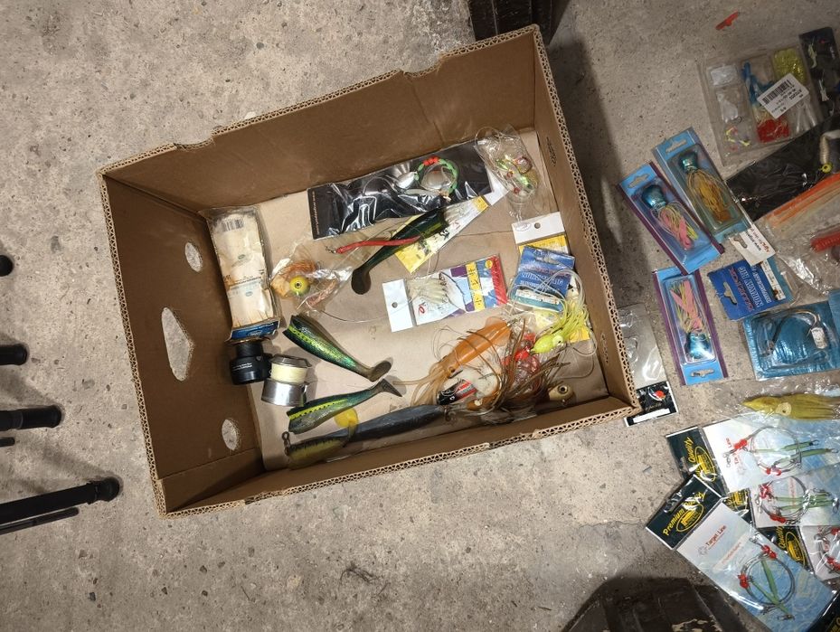 Sprzedam lub zamienię sprzęt wędkarski  morski