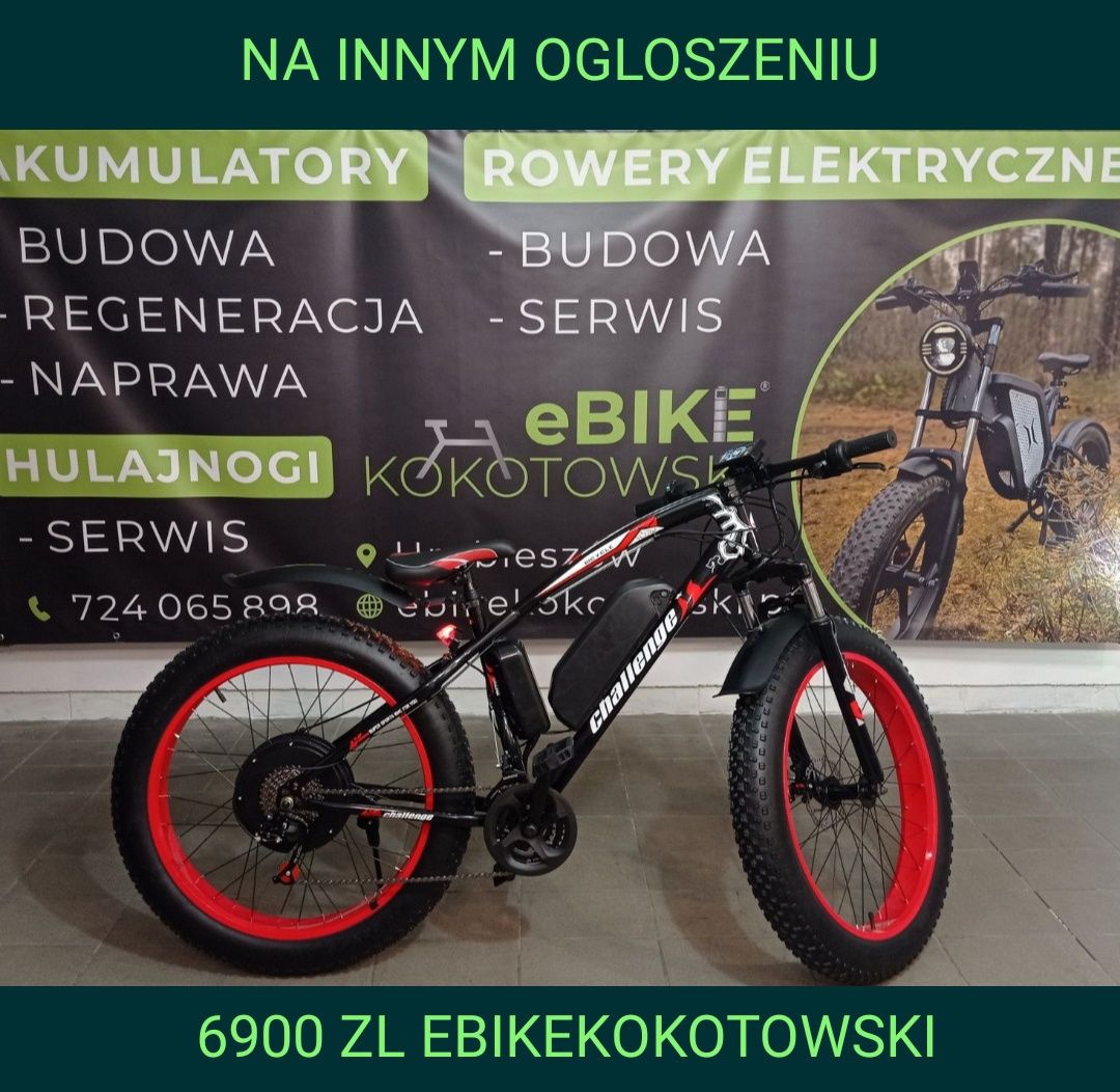 Zestaw do konwersji 2000W Akumulator 48V 22.4Ah