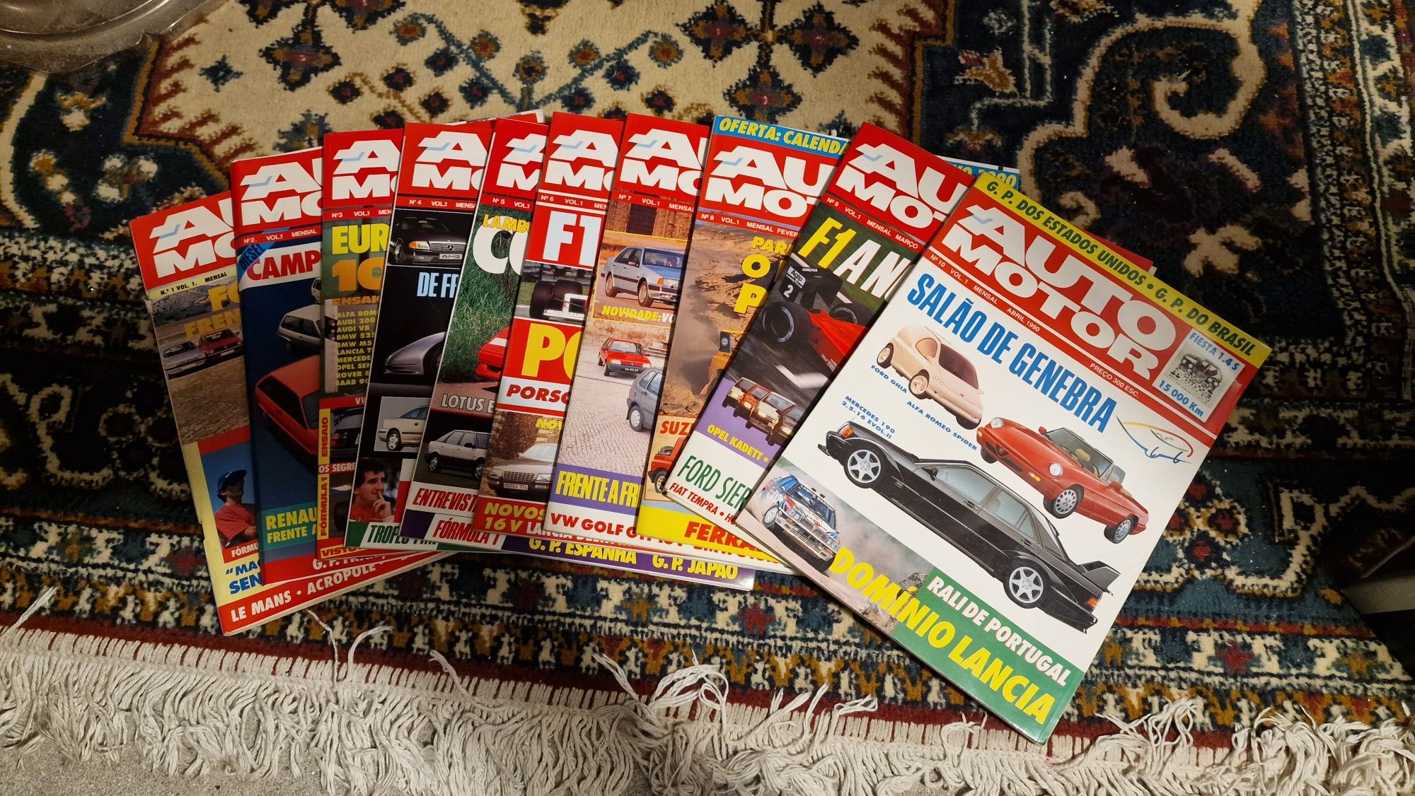 Coleção de revistas Automotor