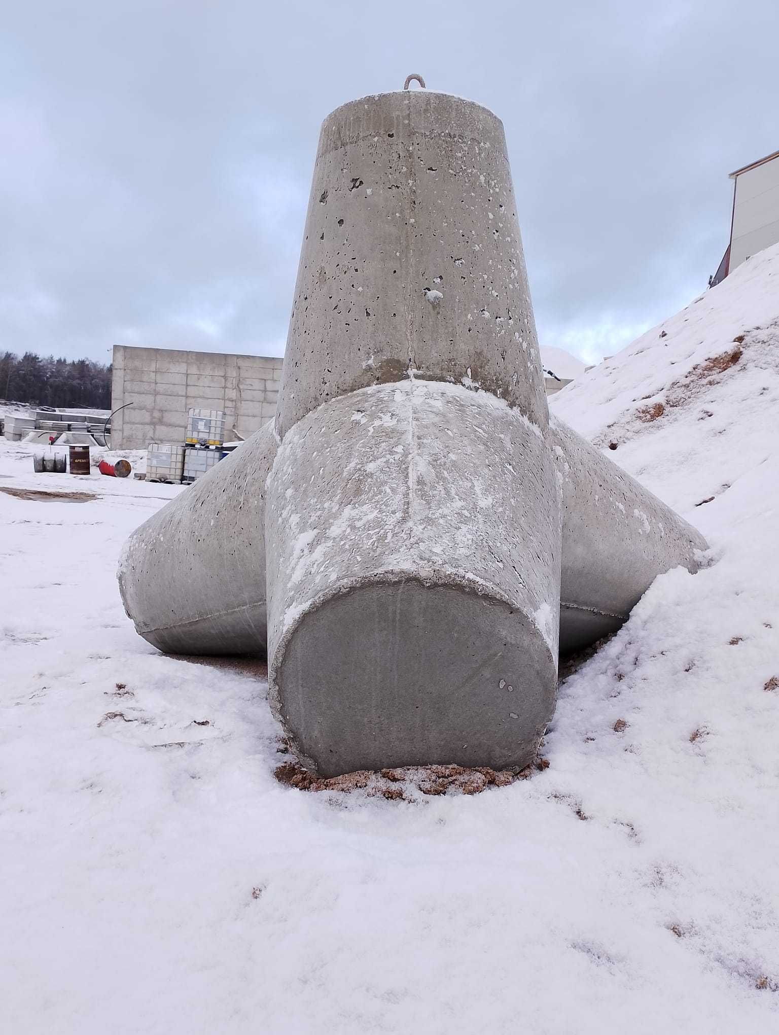 Tetrapod, gwiazdoblok , zapory antyczołgowe