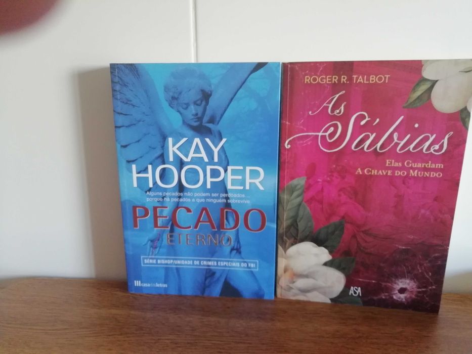 AS Sábia (autor Roger R. TALBOT) e Pecado Eterno (KAY Hooper)