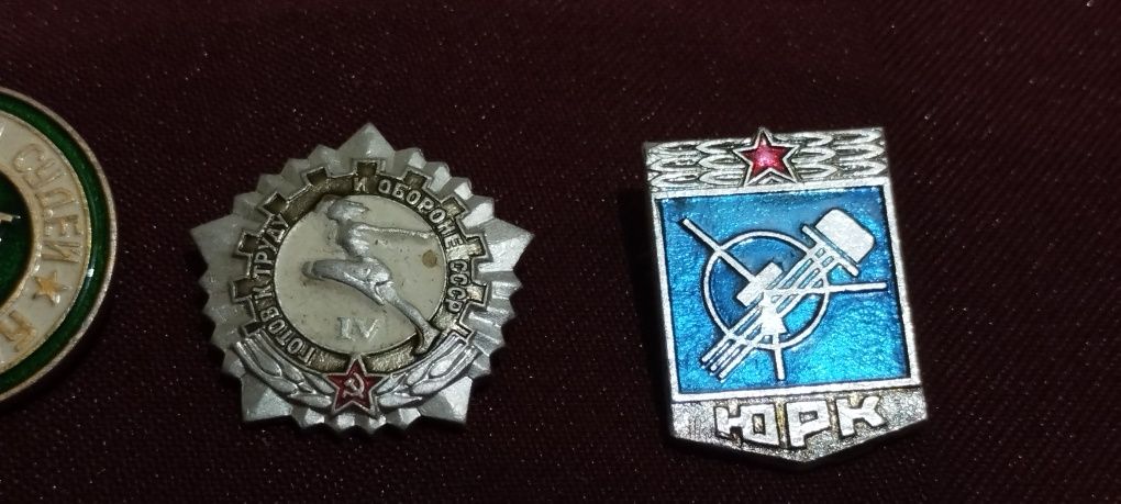 Разные значки СССР