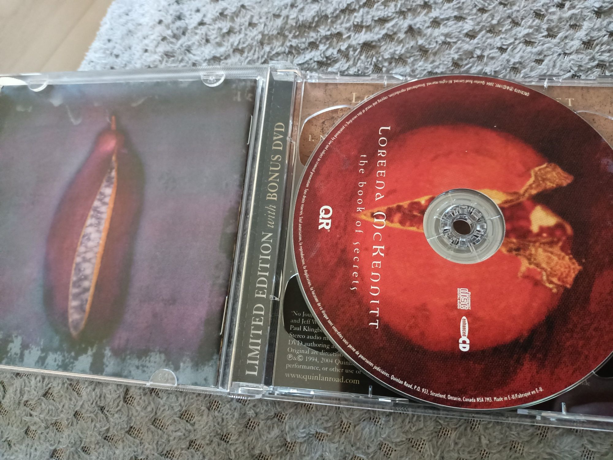 Loreena McKennitt - The Book Of Secrets (CD, Album, Enh, RE, RM + DVD-