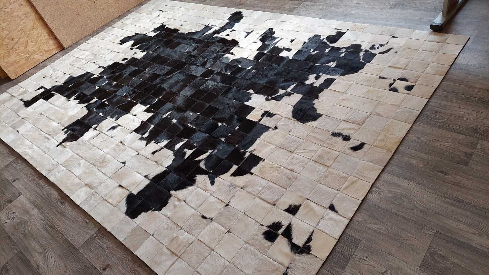 Dywan ze skóry bydlęcej Patchwork 120 cm x 180 cm