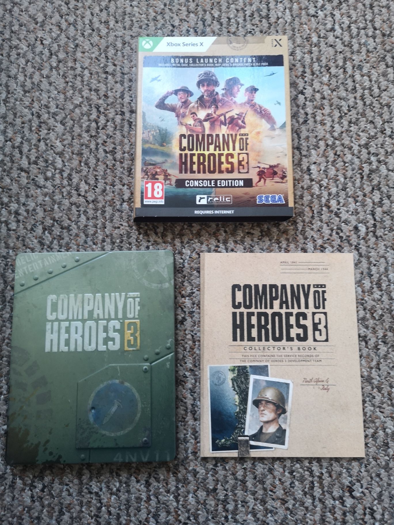 Gra Company of Heroes 3. Xbox series x. Stan idealny