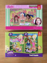 Puzzle Barbie i  Polly - 2 szt.