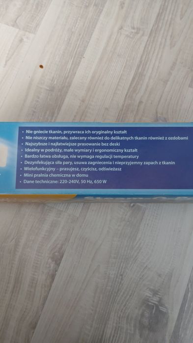 Żelazko parowe Steam-o-power
