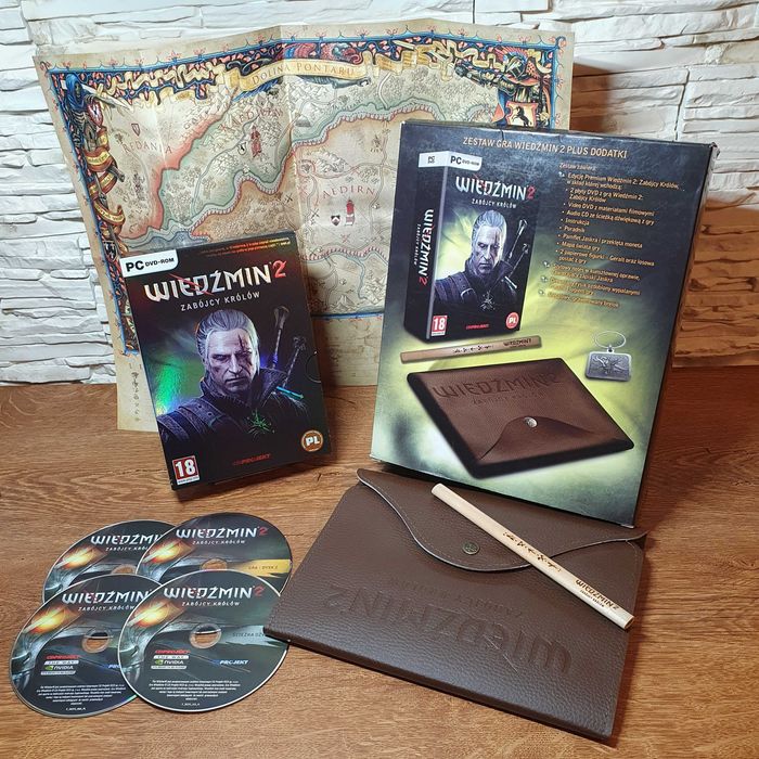 WIEDŹMIN 2: Zabójcy Królów Zestaw Specjalny - wydanie BIG BOX PL [PC]