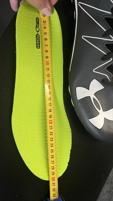 Бутси бутсы Under Armour Nitro 47 ( 30 cм) оринінал нові