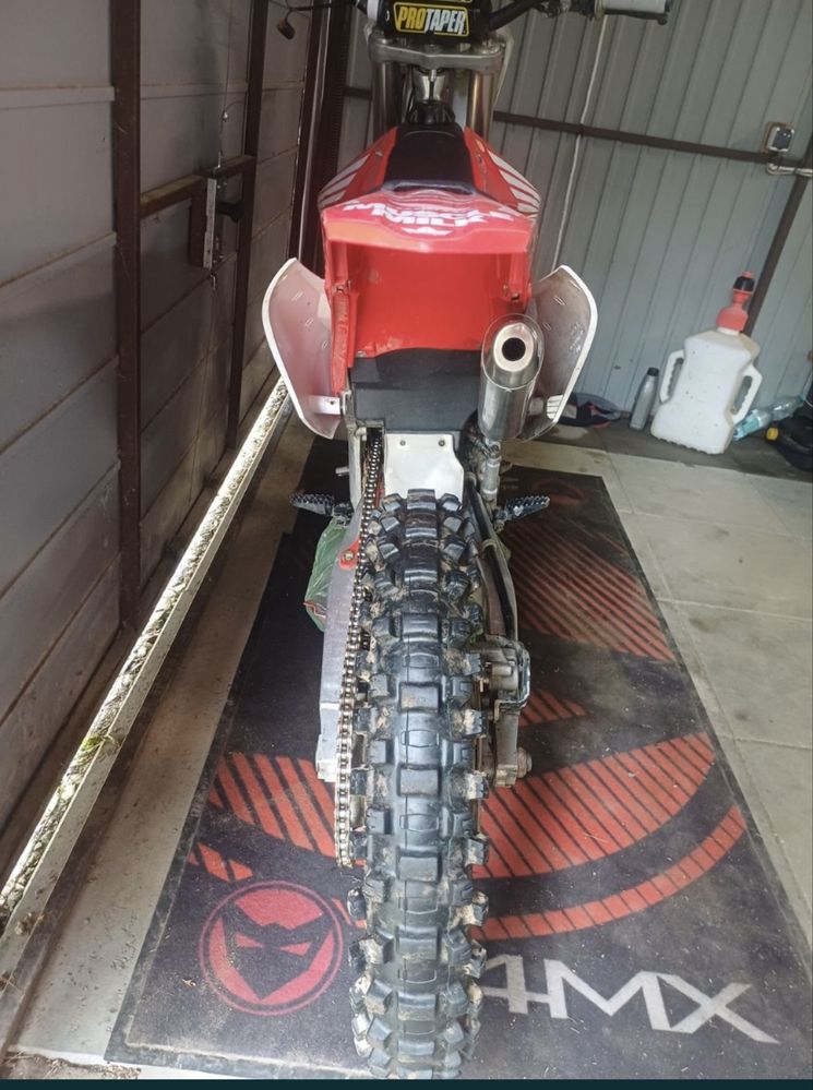 Motocykl cr 125 po remoncie