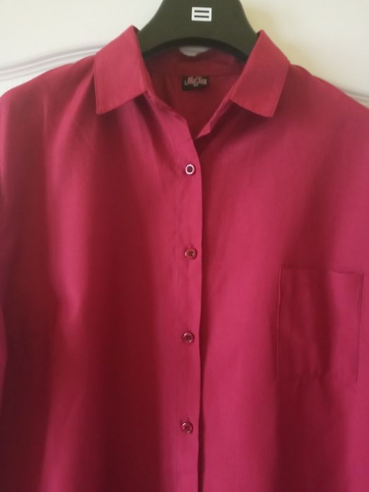 My Joy Długa Koszula Bluzka Damska Rozm 44/ 46