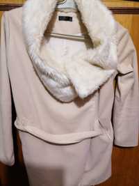 Жакет-пиджак кашемировый  весенне-осенний с воротником.