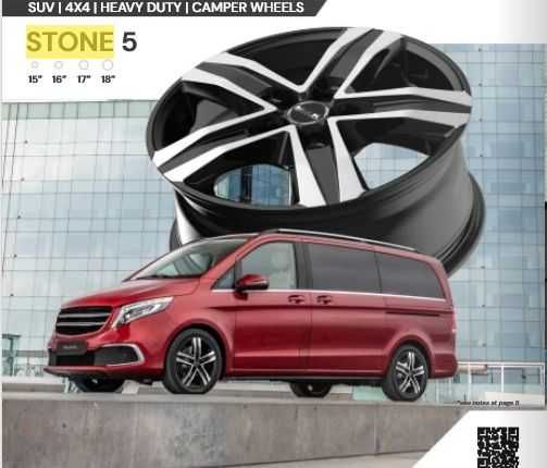 Felgi 17 VW T5 T4 T6 Multivan Transporter Caravelle 5x120 bus MAK