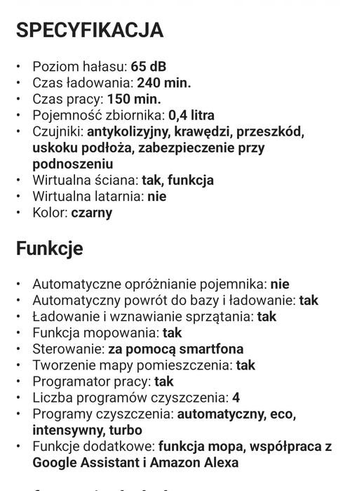 Robot sprzątający Tefal Xplorer serie 75