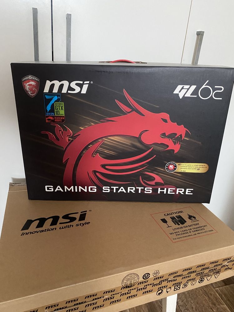 ігровий ноутбук msi