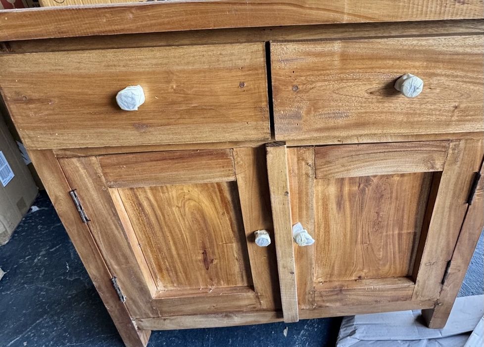 Kredens, mahoń, 75x30x65 cm