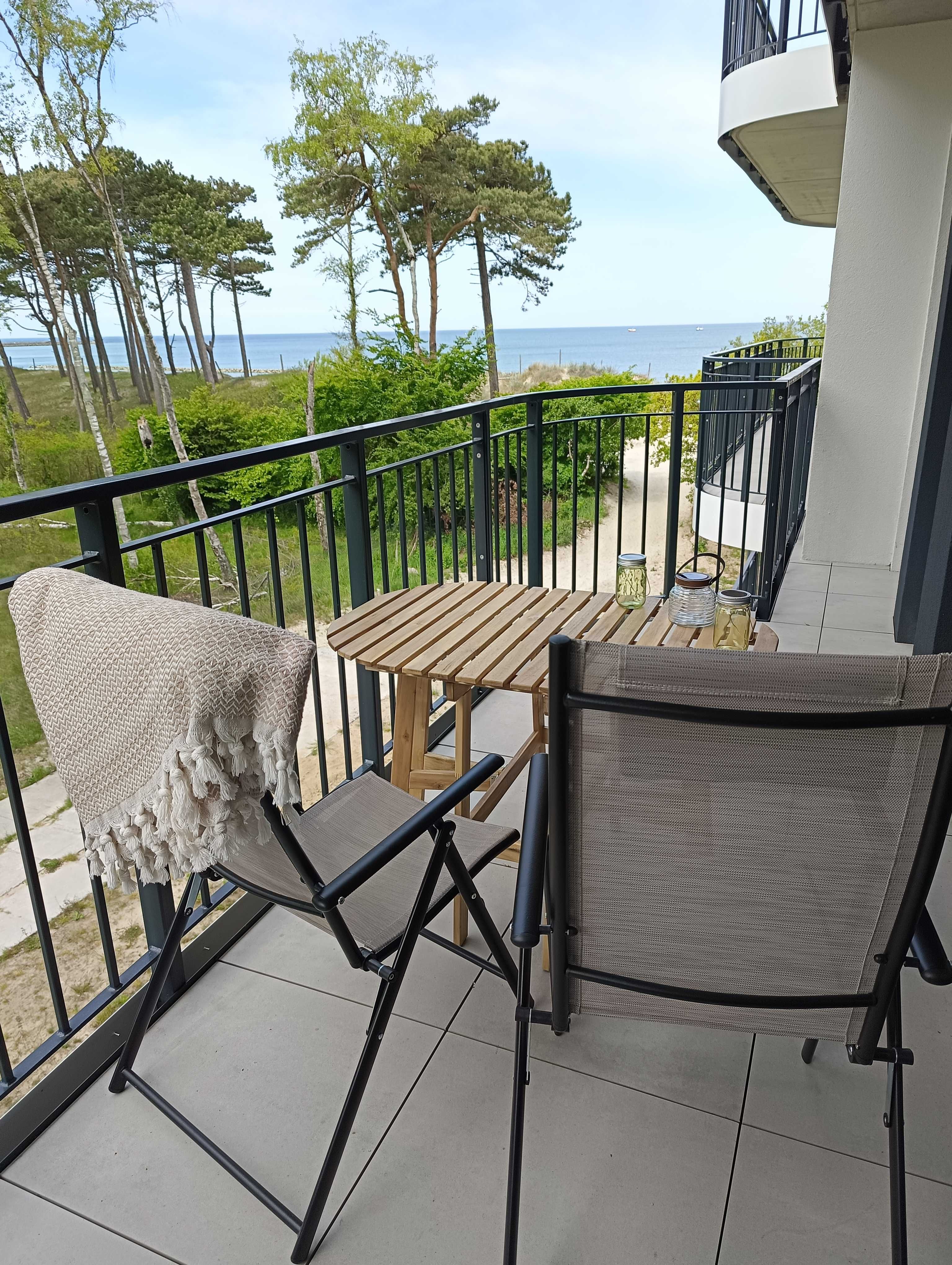Apartament Darłówko przy samej plaży z widokiem na morze 4 osoby