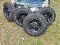 Alufelgi Jeep cherokee XJ, KJ  z oponami AT Dunlop 225/75r16