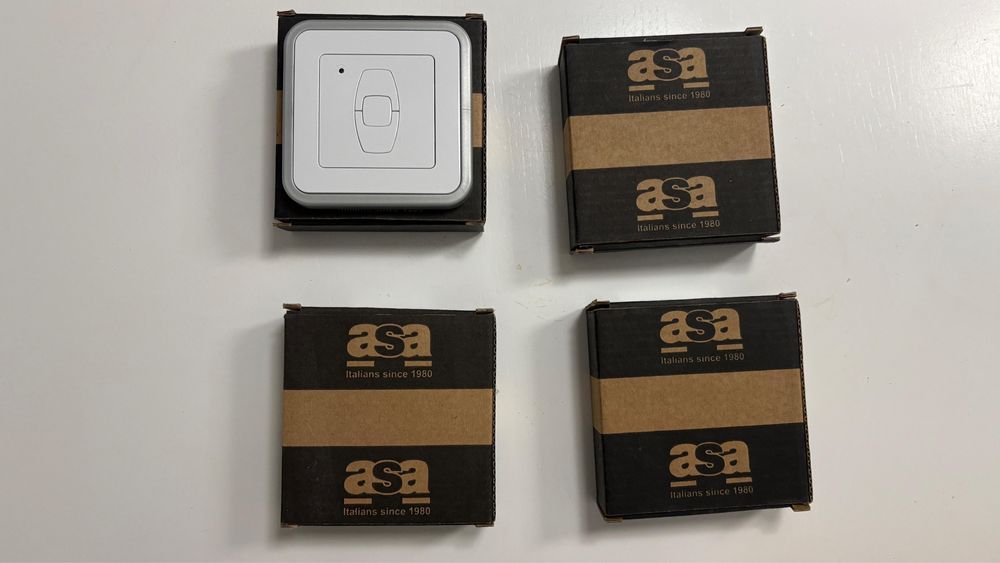 Pilot Radiowy ASA Go-p1 ELEGANCE 1-kanałowy Naścienny