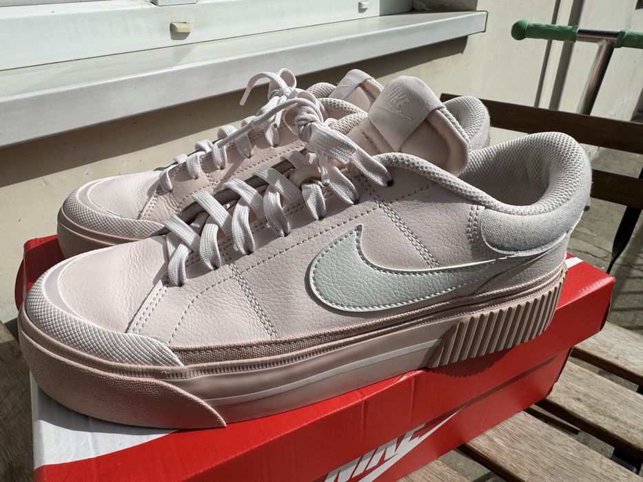 Оригінал! Кросівки Nike COURT LEGACY LIFT DM7590-600 р.42 (41) рожеві