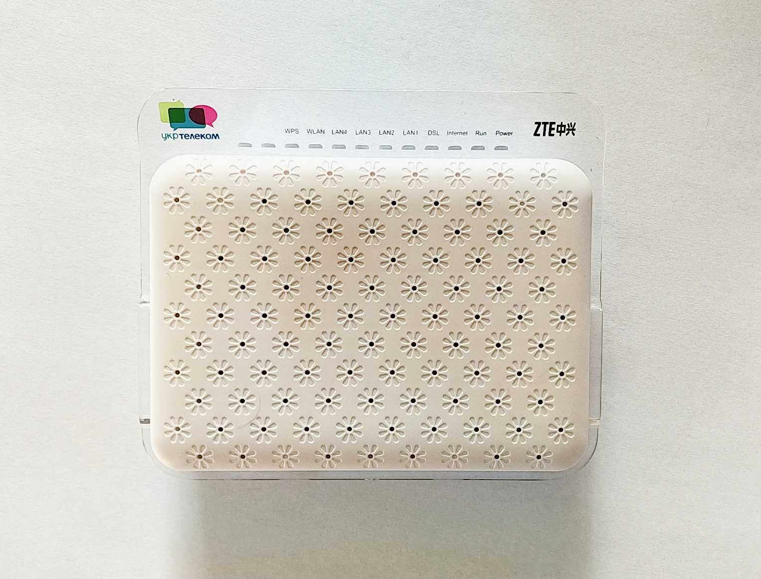 ADSL Wi-Fi Модем ZTE (ZXV10 H108L), Укртелеком, ОГО