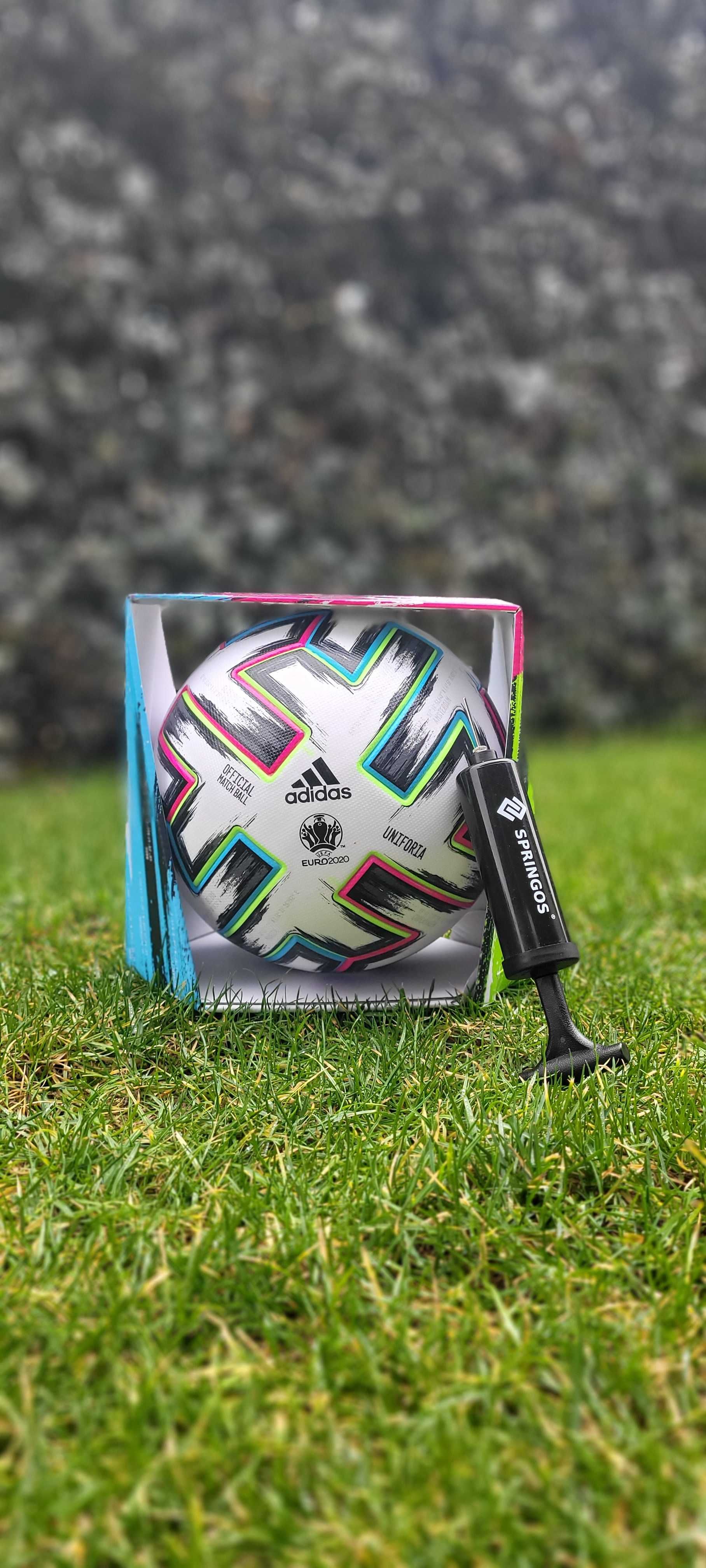 Nowa piłka meczowa Adidas OMB Uniforia 2020 | pompka GRATIS