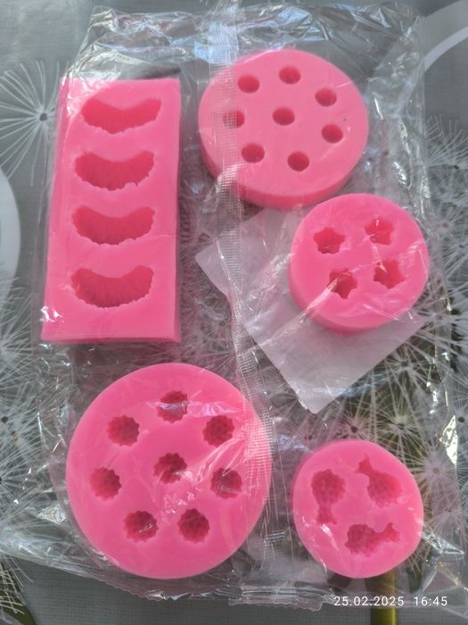 Силіконові формочки 3D 5 в 1