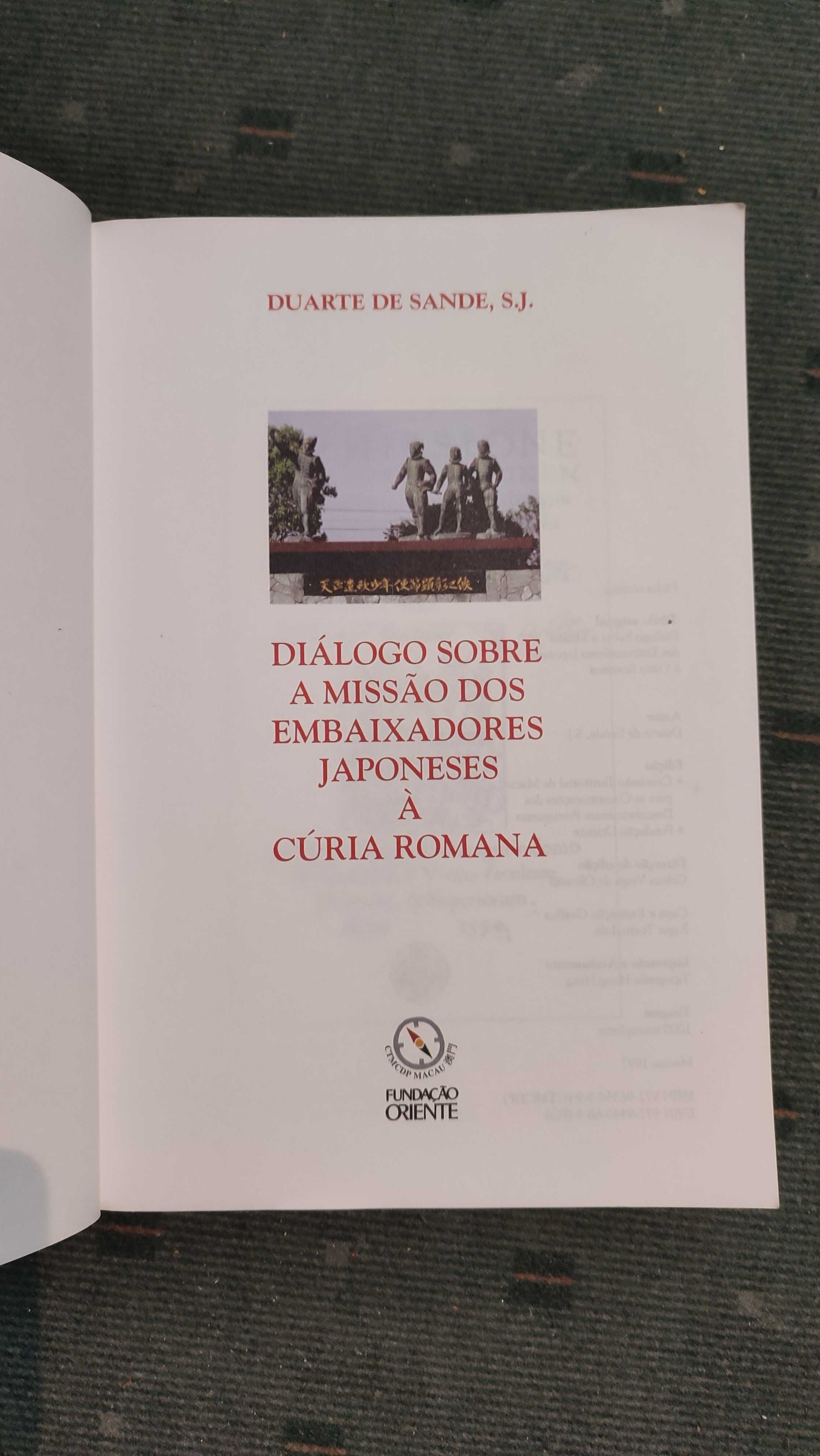 Diálogo sobre a missão dos Embaixadores Japoneses â Cúria Romana