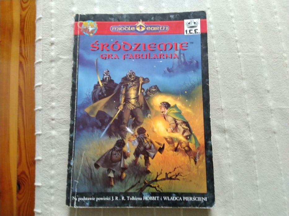 Śródziemie gra fabularna rpg pierwsze wydanie