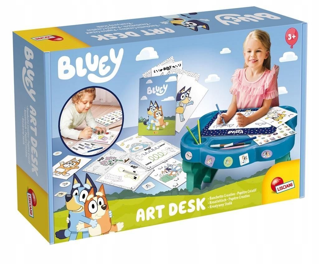 Bluey - Art Desk, Lisciani