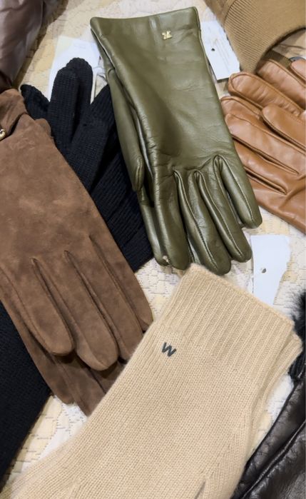 Шарф  шапка перчатки maxmara weekend шерсть  отлично на подарок Италия