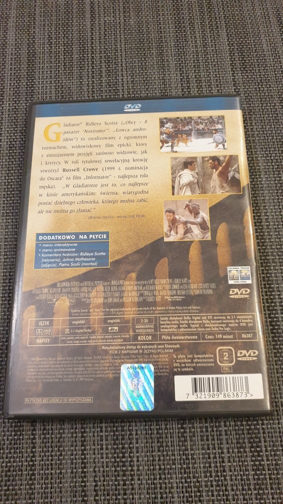 Gladiator DVD film