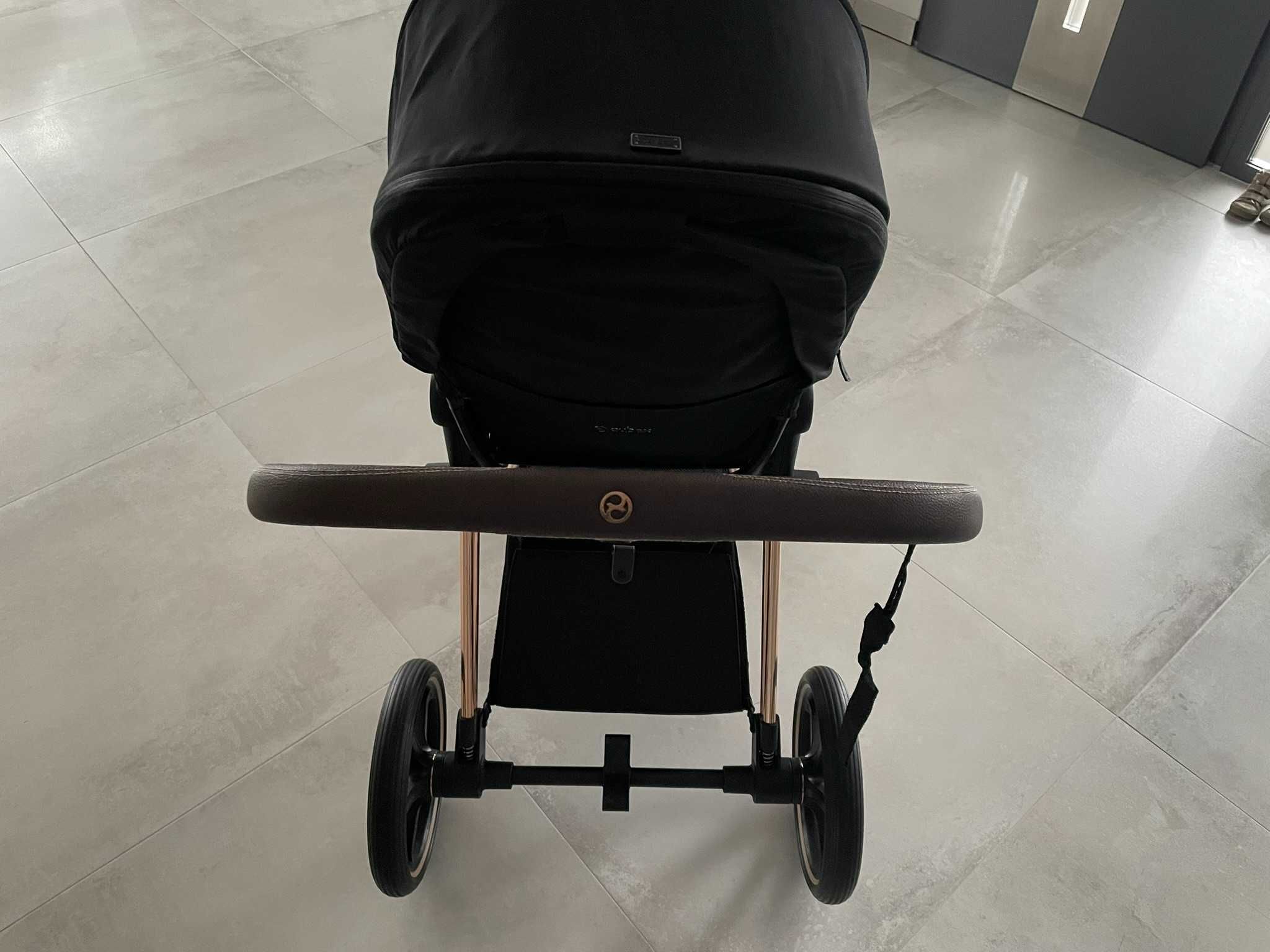 Wózek Cybex Priam 3w1 Rose Gold zestaw PO JEDNYM DZIECKU