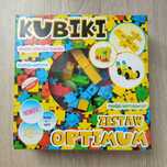 Kubiki zestaw klocków wyobraźnia spostrzegawczość