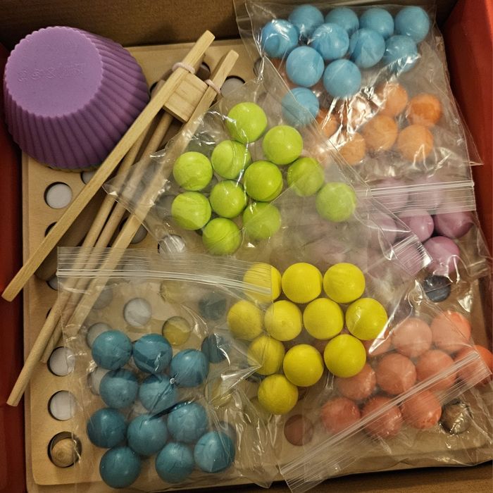 Gra sprawnościowa drewniana 3+