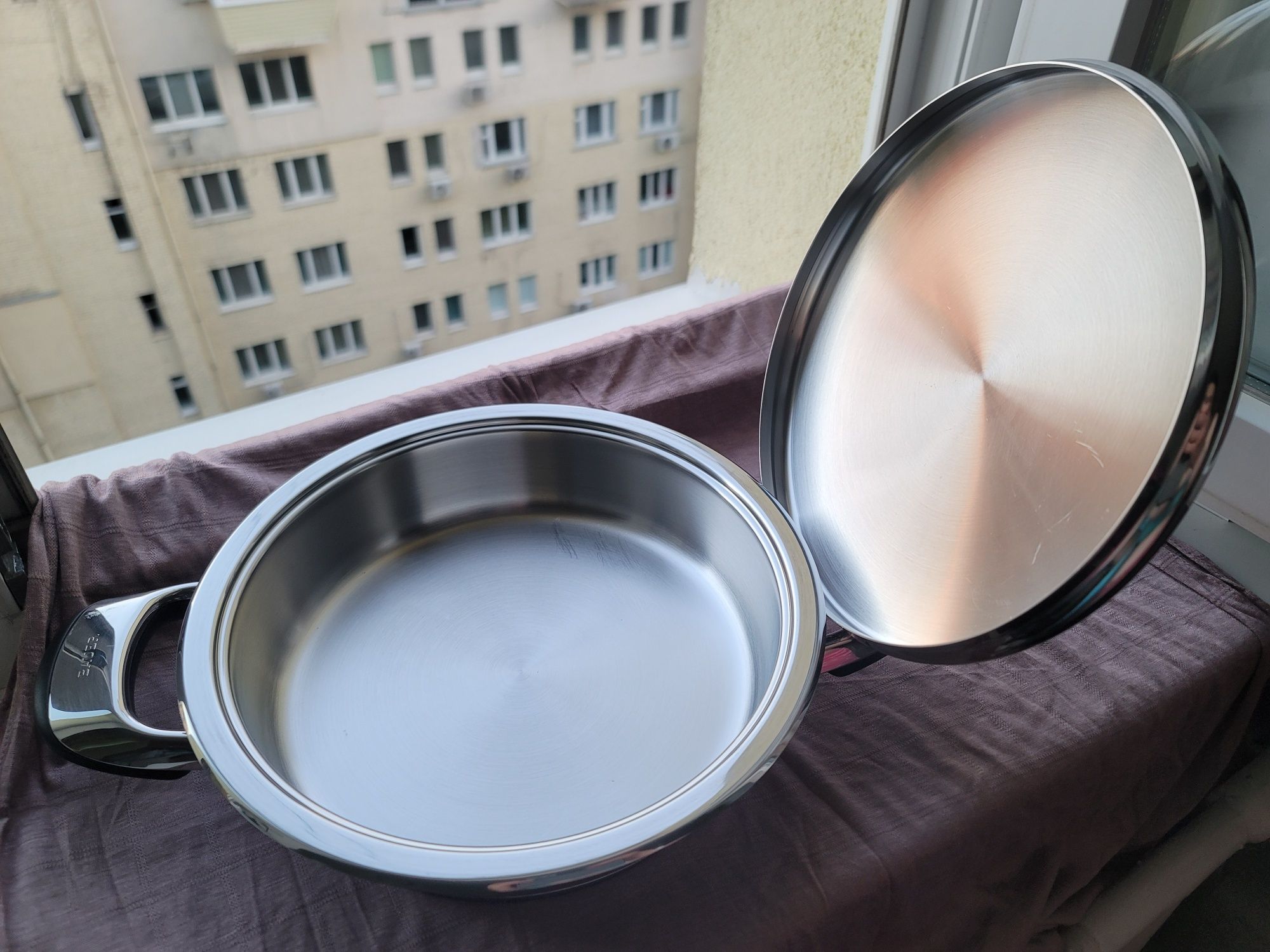 Сотейник/сковорода бауер посуда bauer 2,7л