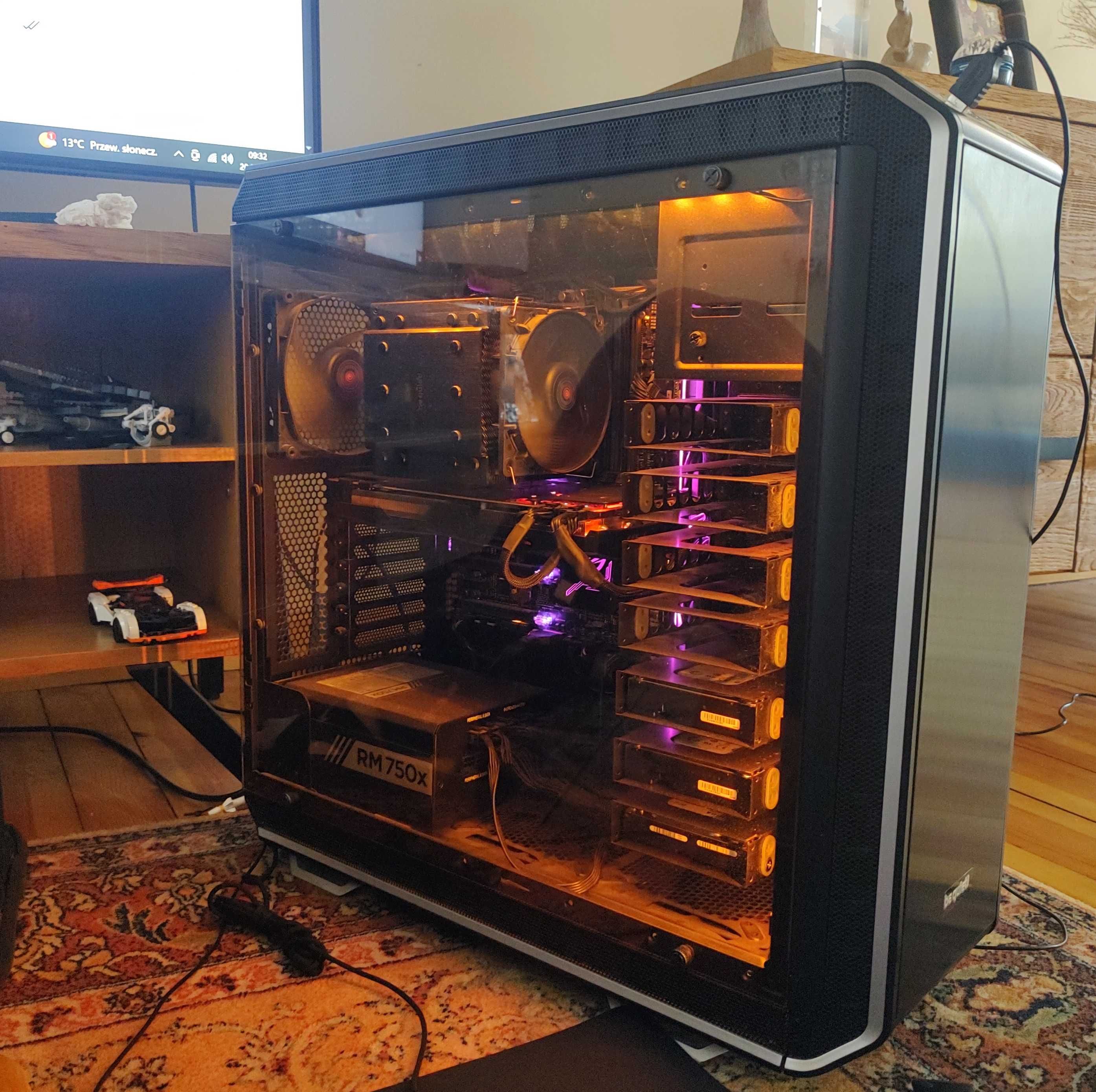Komputer i7 6800K 16GB DDR4 GTX 1080 CORSAIR RM750X 14TB