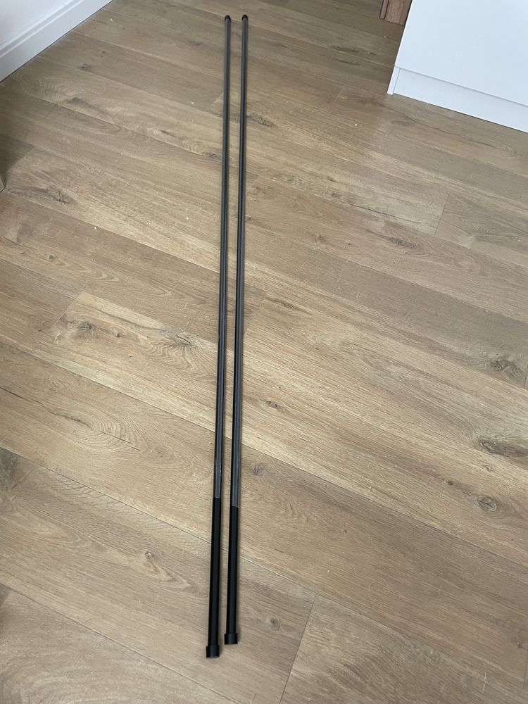 Drazek do karnisza czarny mat 200cm, 16mm srednicy, GoodHome
