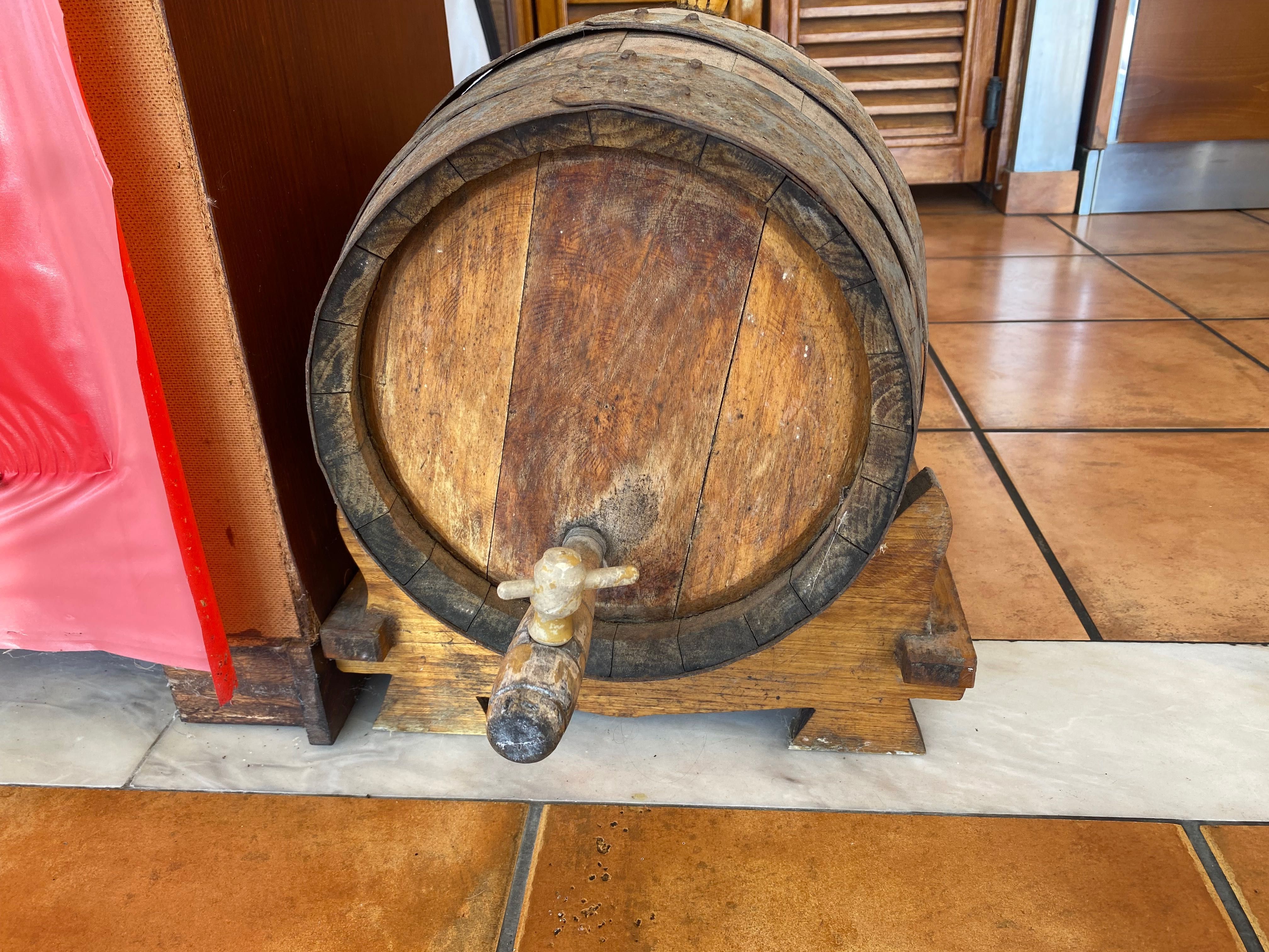 Barril decoração