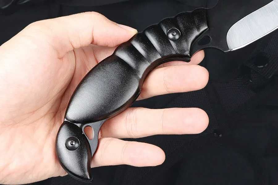 Nóż Taktyczny Karambit CZARNA WDOWA Full Tang CS-GO ND47